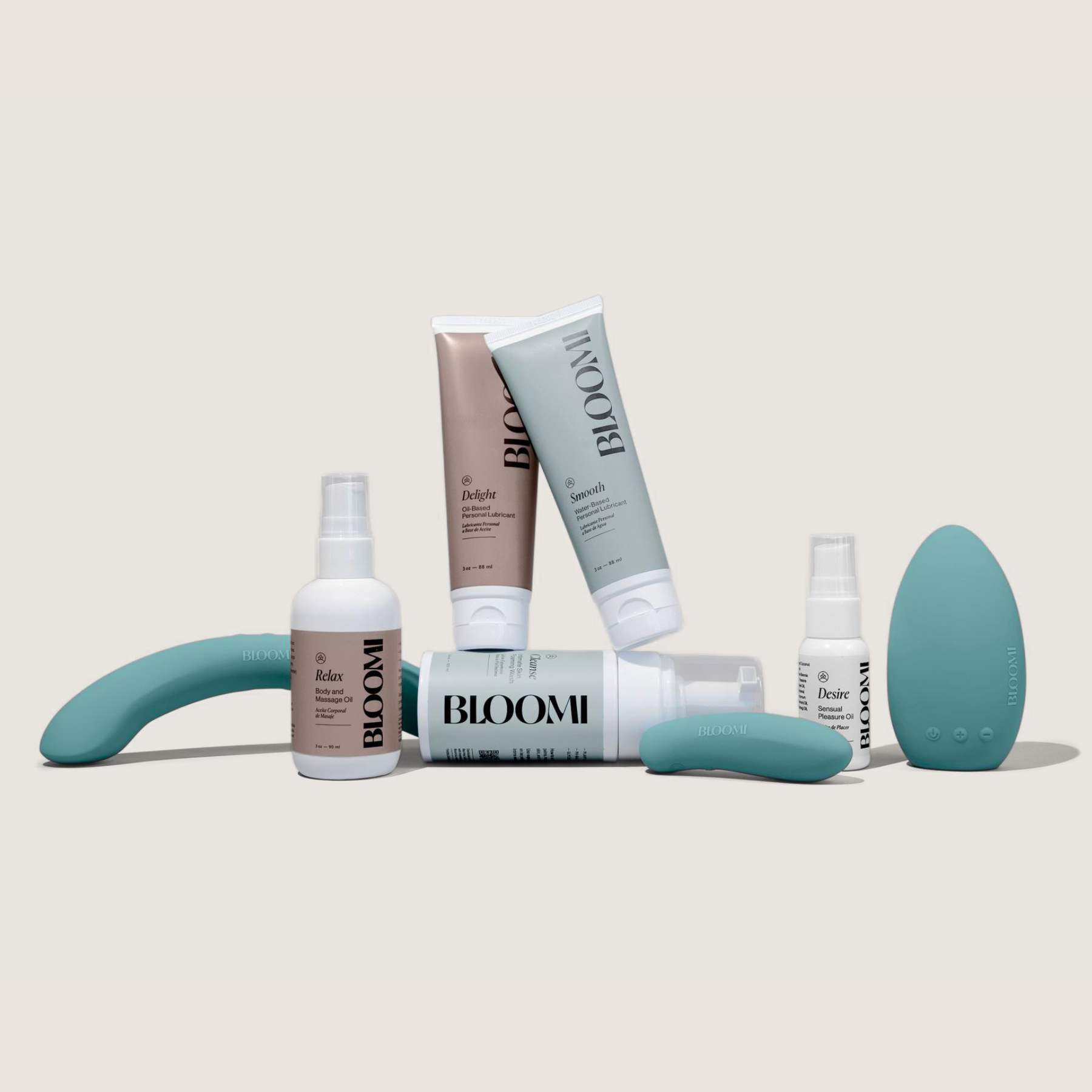 The Essentials Bundle - Sex Toy Kit: Vibrators, Oils, & Lubes | Bloomi The Essentials Bundle - Sex Toy Kit: Vibrators, Oils, & Lubes | Bloomi
