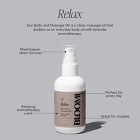 Relax Body and Massage Oil