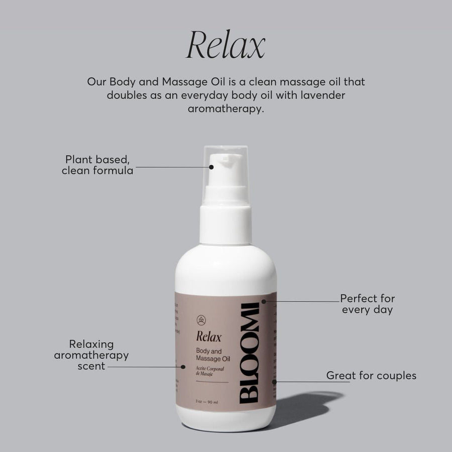 Relax Body and Massage Oil